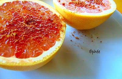 Pamplemousse grillé