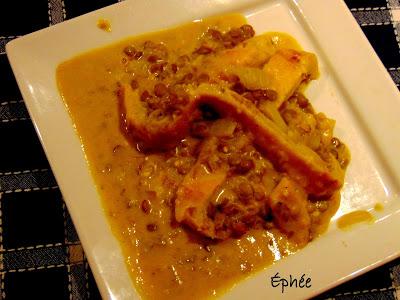 { Les 2 vies d'un pâté de } Lentilles en croûte