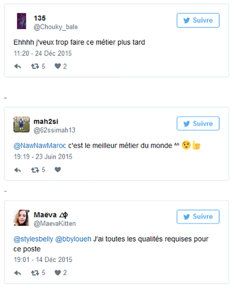 Ce twittos rédige sa lettre de motivation avec des tweets de parfaits inconnus !