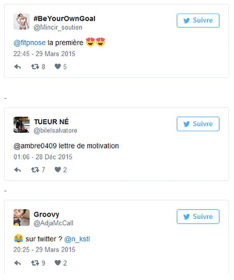 Ce twittos rédige sa lettre de motivation avec des tweets de parfaits inconnus !