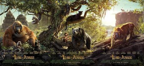Le Livre de la jungle : les trois parties recomposées de l’affiche triptyque
