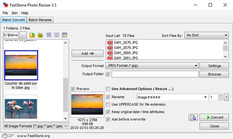 FastStone Photo Resizer