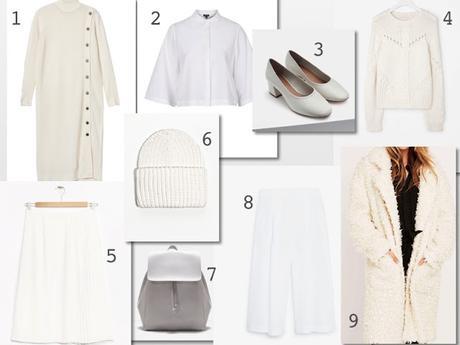 SHOPPING LIST: SYMPHONIE EN BLANC MAJEUR