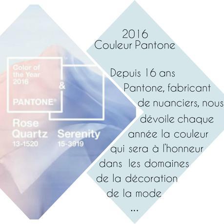 Couleur Pantone 2016