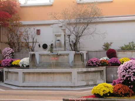 La France - Un jour de balade . La Mairie et L'Eglise