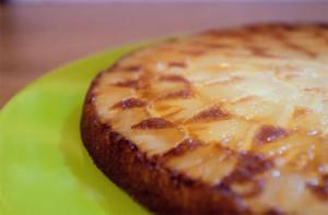 Clafoutis pomme-ananas sans gluten