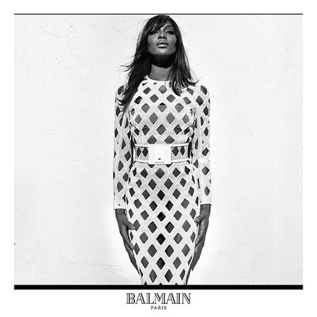 La campagne estivale so 90' d'Olivier Rousteing pour Balmain...
