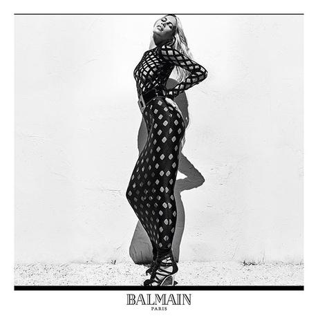 La campagne estivale so 90' d'Olivier Rousteing pour Balmain...