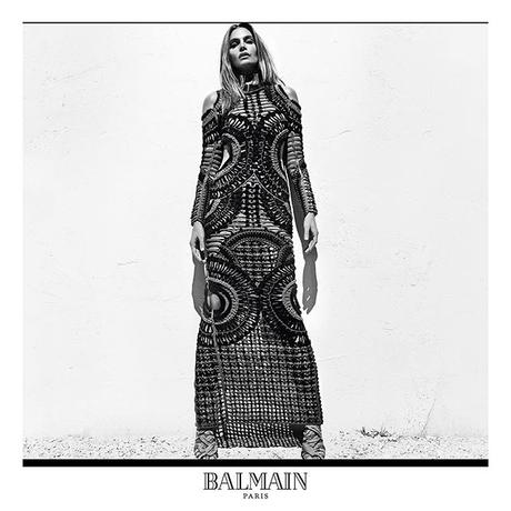 La campagne estivale so 90' d'Olivier Rousteing pour Balmain...