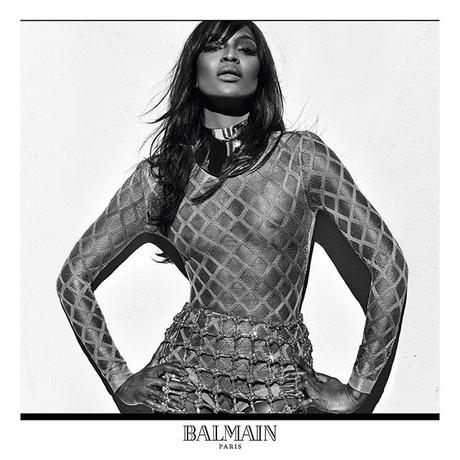 La campagne estivale so 90' d'Olivier Rousteing pour Balmain...