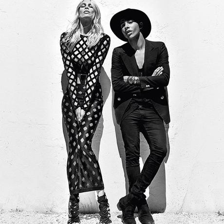 La campagne estivale so 90' d'Olivier Rousteing pour Balmain...