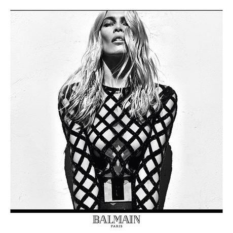 La campagne estivale so 90' d'Olivier Rousteing pour Balmain...