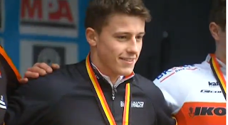 Jappe Jaspers Champion de Belgique juniors
