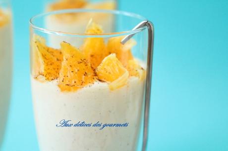 MOUSSE D'ORANGE A LA CANNELLE