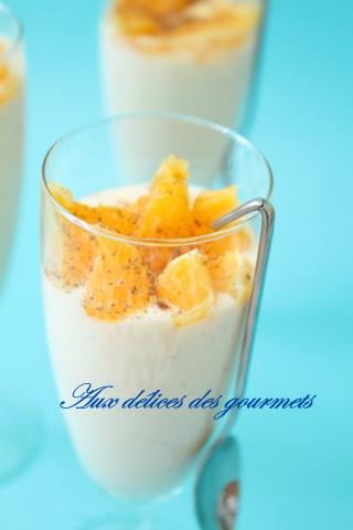 MOUSSE D'ORANGE A LA CANNELLE