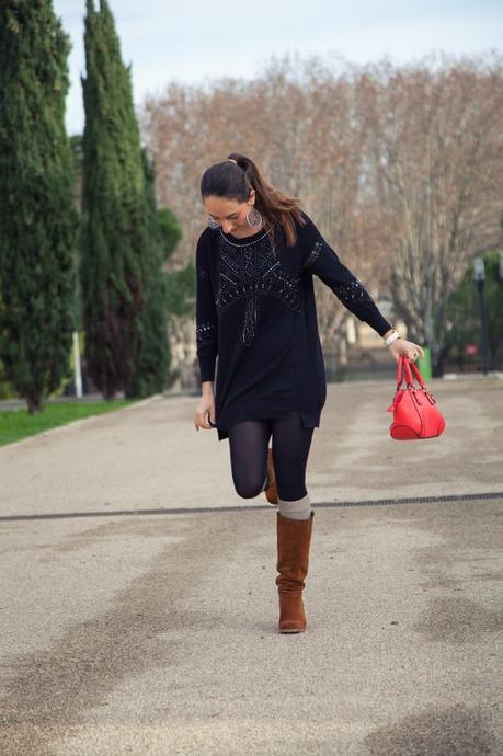 Look avec mon Pull-Robe