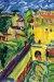 1909_Erich Heckel_Houses near Rome
