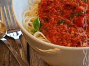 ~Sauce saucisses italiennes, épinards poivrons~