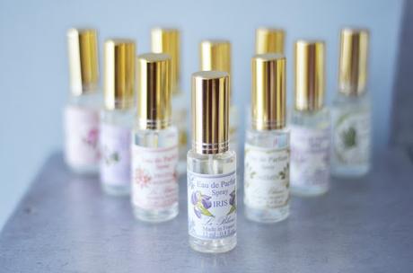 L'eau de parfum selon Le Blanc .