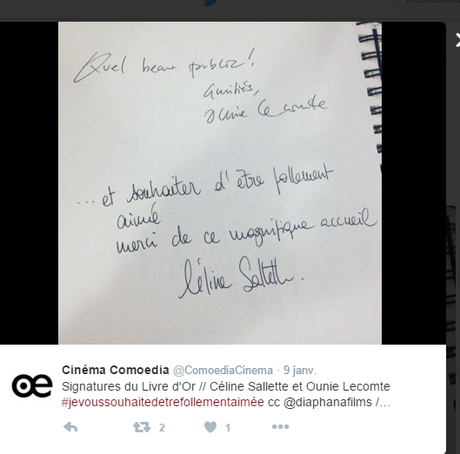 Capture ecran comoedia