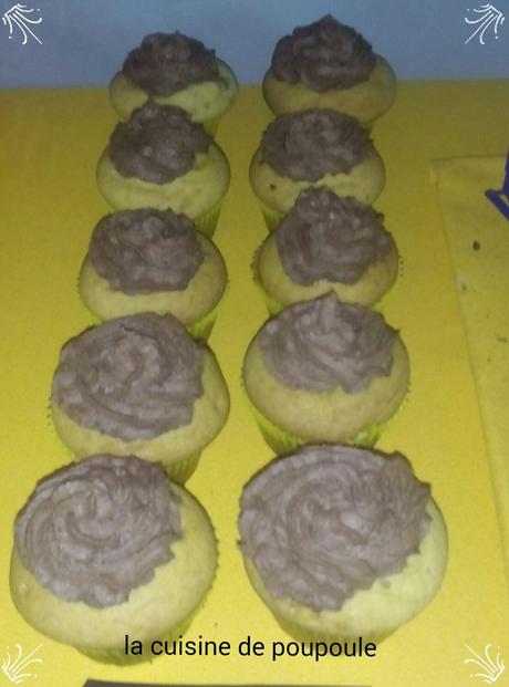 Cupcake au nutella au thermomix ou sans
