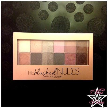 Palette The Blushed Nudes de Maybelline (1)