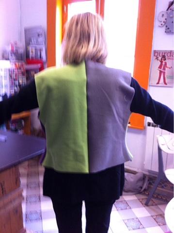 Le manteau avec du chaud dedans