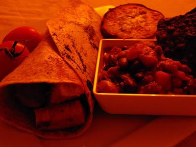 Fajitas au tofu et à l'avocat