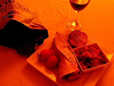 Fajitas au tofu et à l'avocat