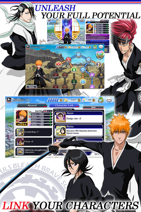 Bleach Brave Souls disponible iOS Android free to play screenshot15