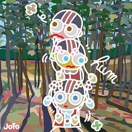 Imberty x Jofo : Une oeuvre d’art imprimée sur du bois !