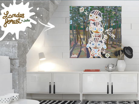 Imberty x Jofo : Une oeuvre d’art imprimée sur du bois !