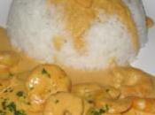 Crevettes curry avec cookeo