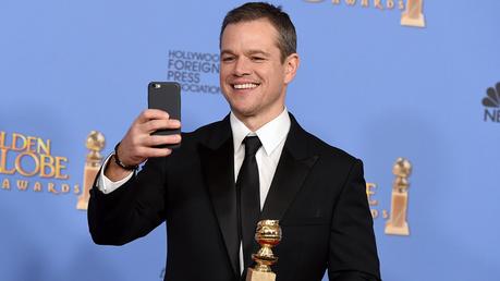 La photo de la semaine: Matt Damon et son iPhone