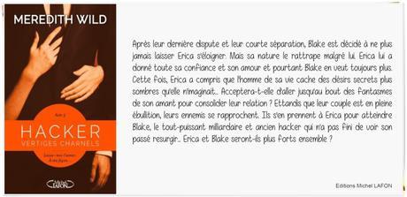Vertiges Charnels | Meredith Wild (Hacker #3)