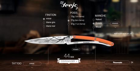 Deejo, la fine lame personnalisée Deejo, la fine lame personnalisée