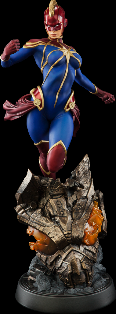 marvel captain marvel premium format silo 3004541 380x1024 Sideshow   Captain Marvel   Miss Marvel  sideshow merveil figurine 