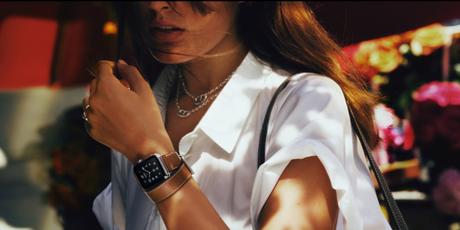 Apple Watch avec un bracelet Hermes