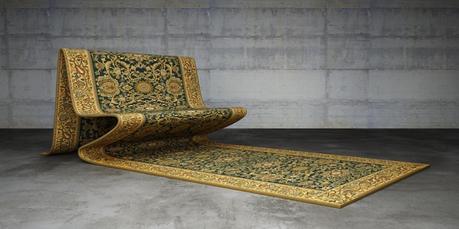 DESIGN : Carpet Sofa sur mesure