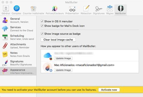 MailButler automatise l’envoi des courriers dans Mail