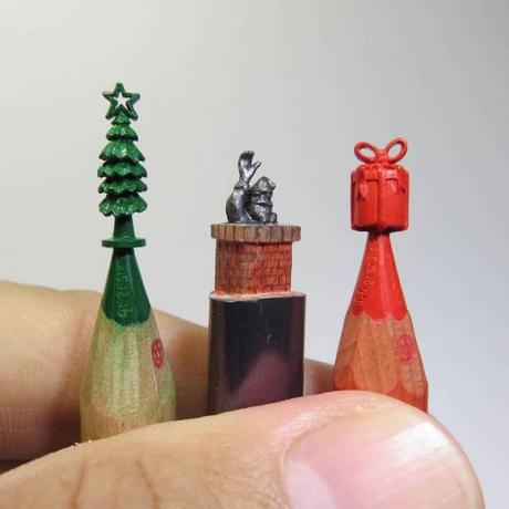 Sculptures miniatures par Chien Lee Chu