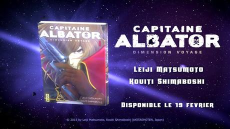 Capitaine Albator - Dimension Voyage - Trailer aux éditions Kana