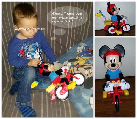 On a testé Mickey et son vélo Tribu Fisher-Price