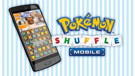 Pokémon Shuffle Mobile  est disponible sur tablette et smartphone