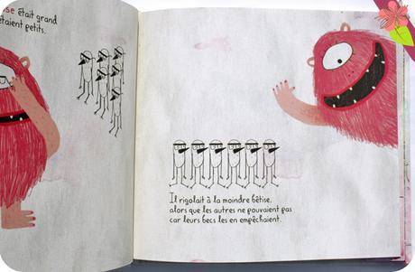 Monstre rose de Oldga de Dios - éditions Winioux