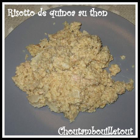 risotto quinoa thon