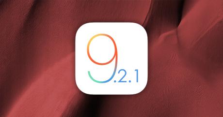 MAJ de sécurité pour iOS 9.2.1 qui est désormais disponible sur iPhone et iPad