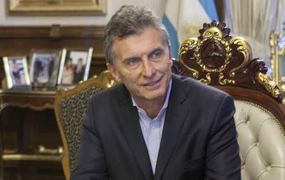 Avant Davos, Mauricio Macri a reçu des journalistes européens [ici]