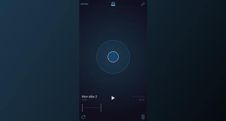 Mémo Musical la nouvelle app d’enregistrement de Apple