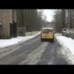 Neige en Normandie hiver 2016